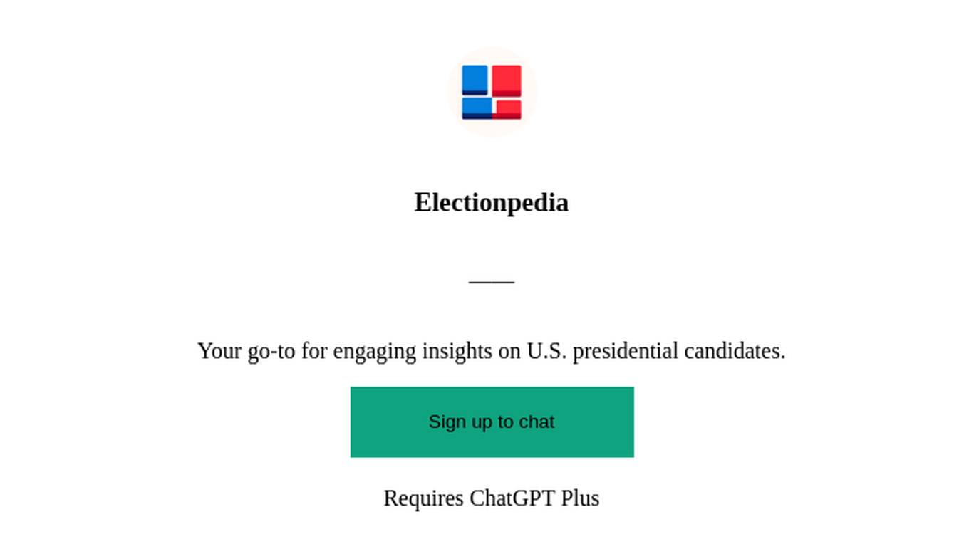 Electionpedia Screenshot