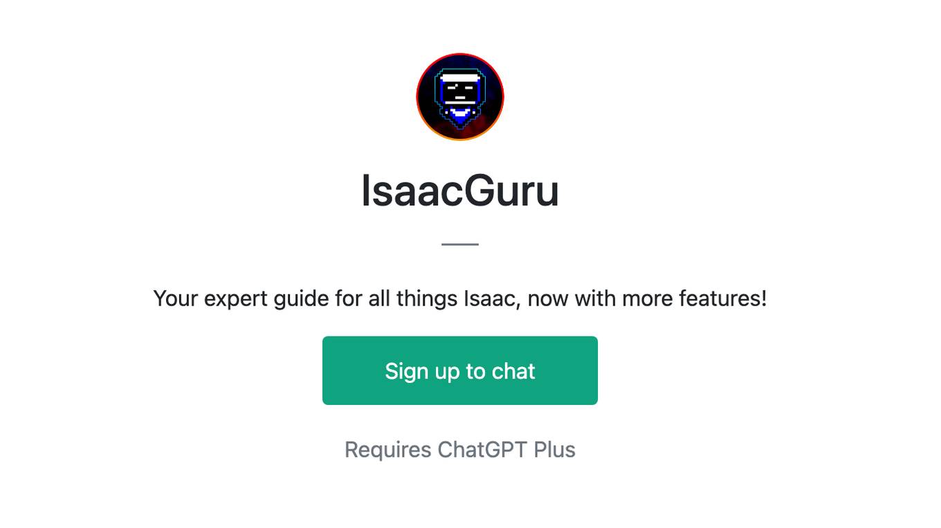 IsaacGuru Screenshot