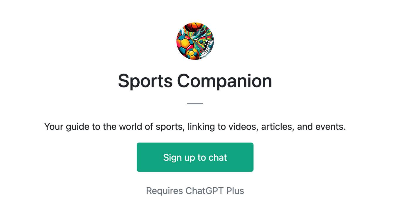 Sports Companion Screenshot