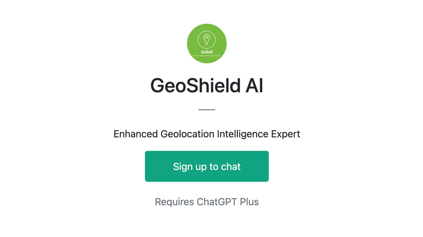 GeoShield AI Screenshot