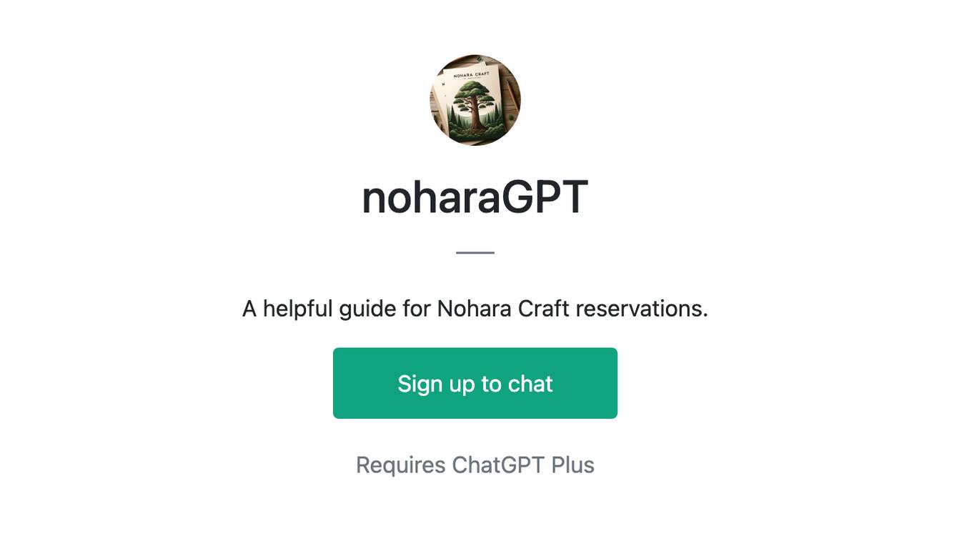 noharaGPT Screenshot