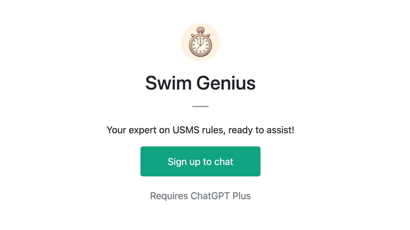 Swim Genius Screenshot