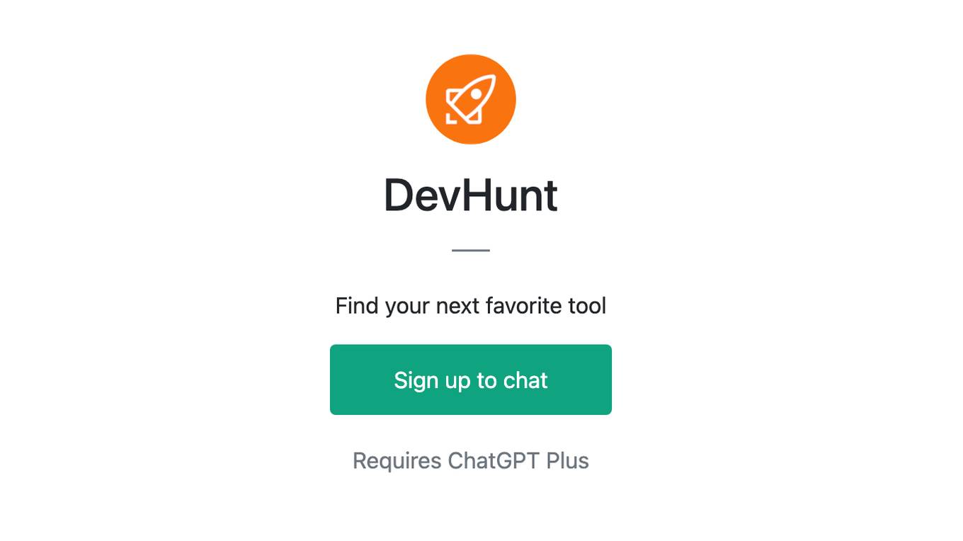 DevHunt Screenshot