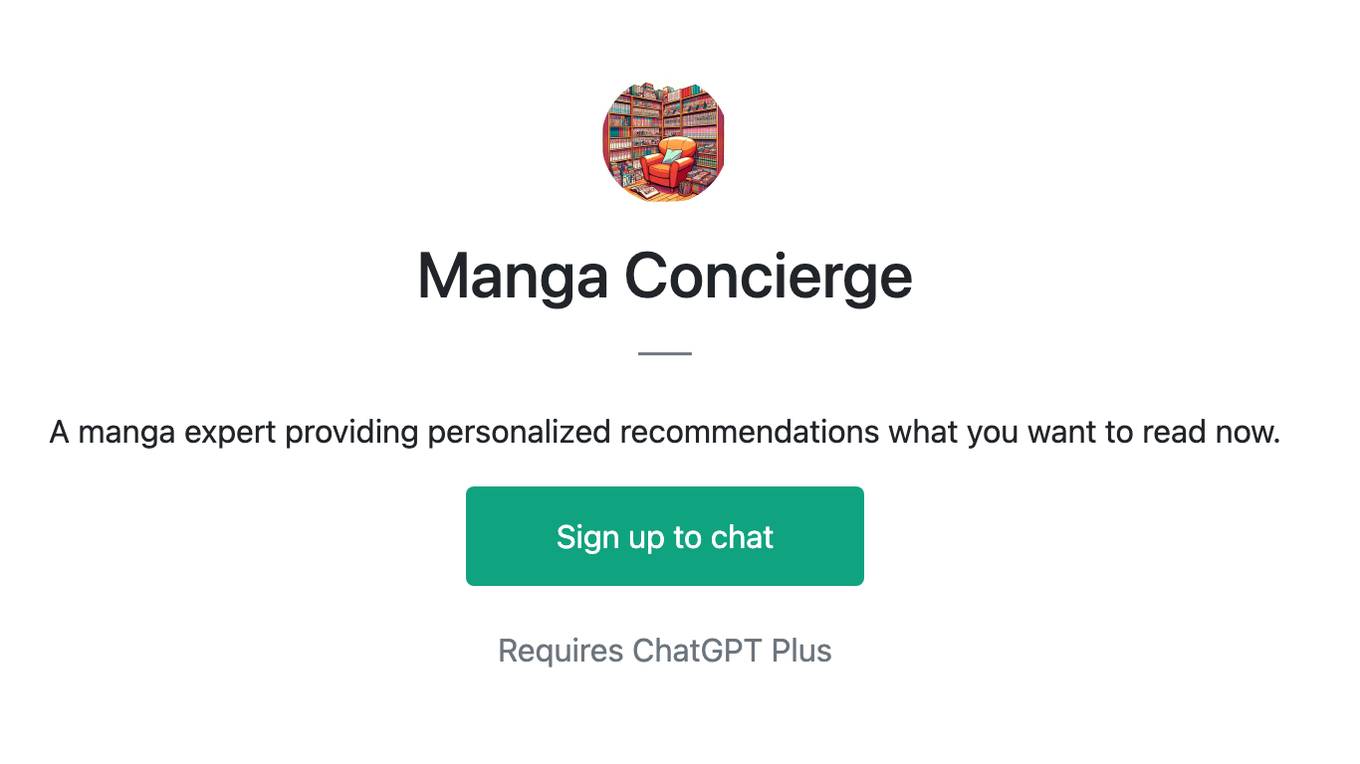 Manga Concierge Screenshot