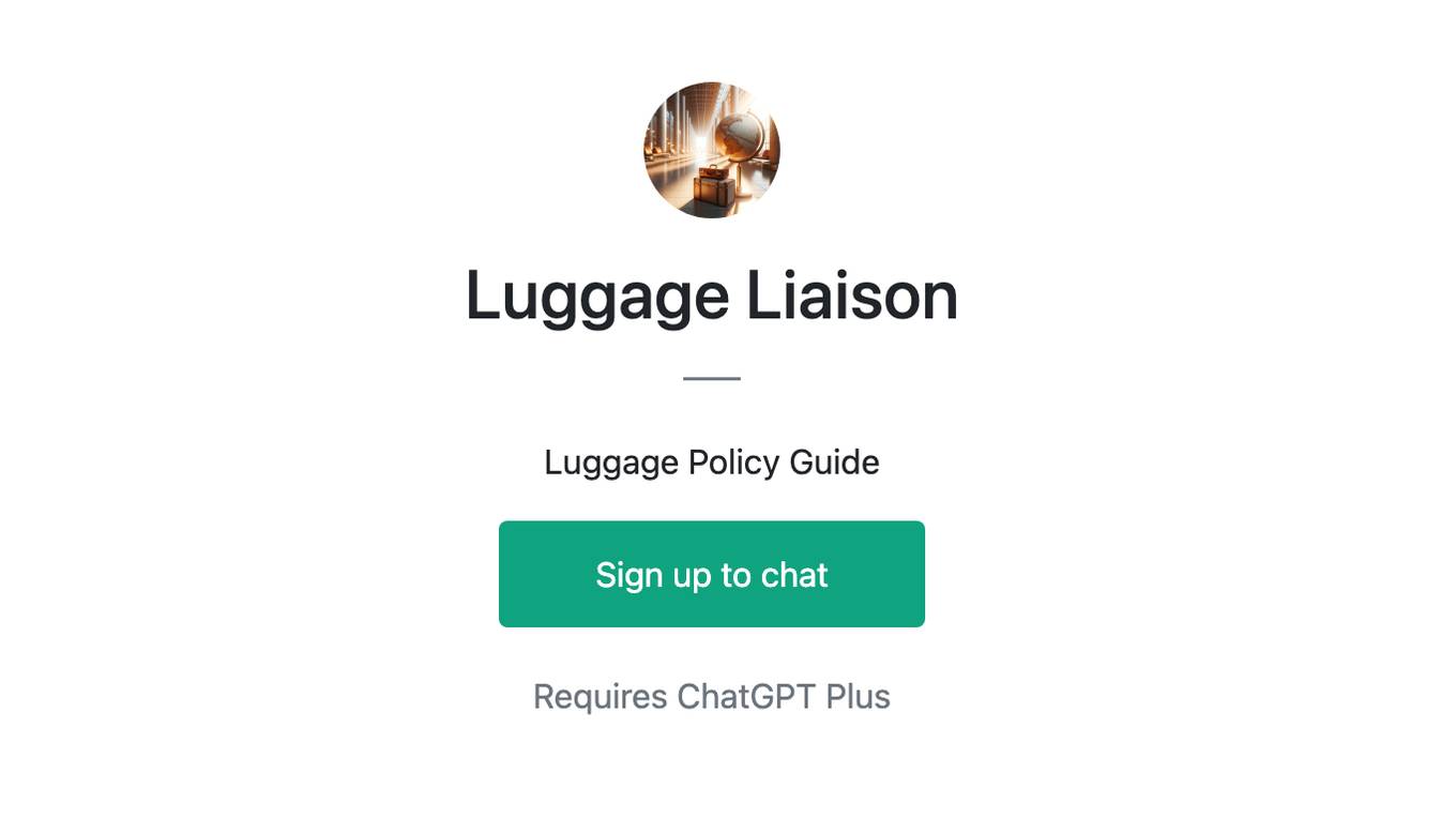 Luggage Liaison Screenshot