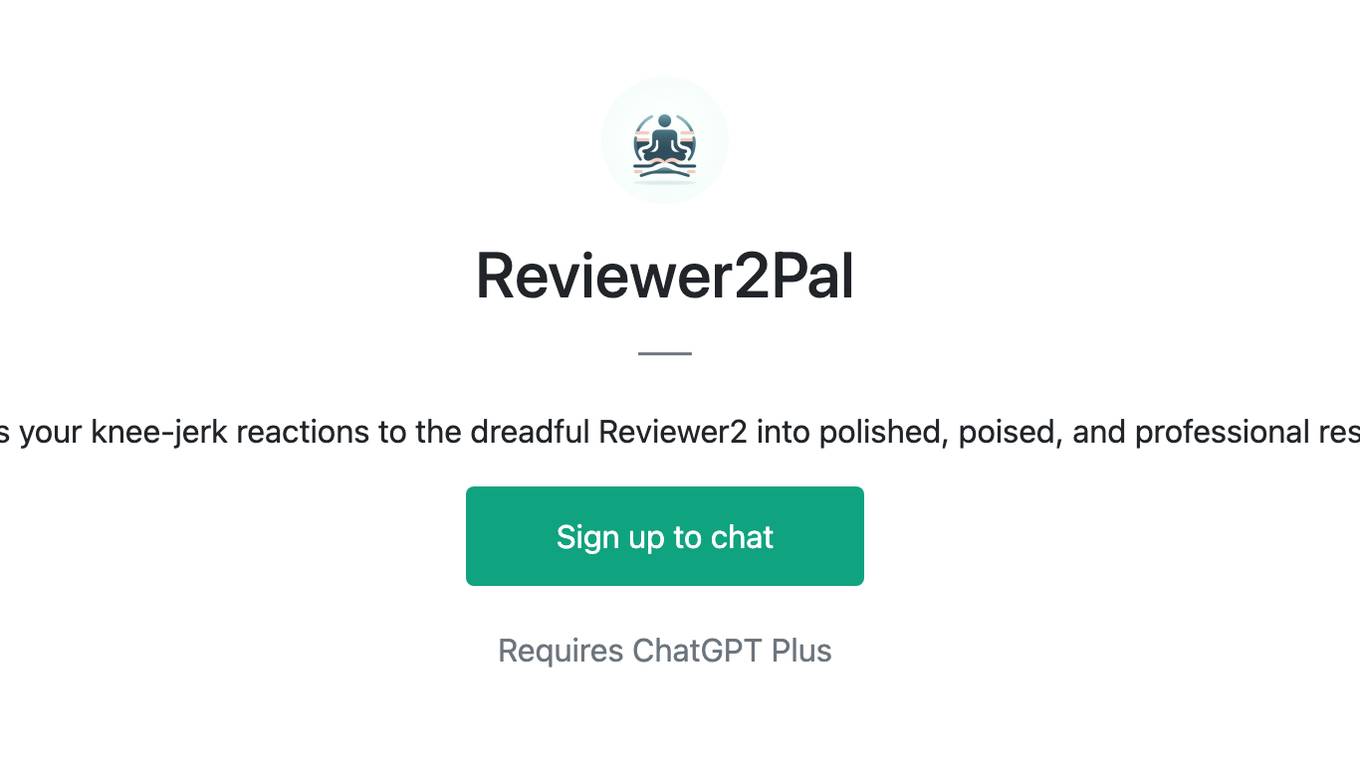 Reviewer2Pal Screenshot