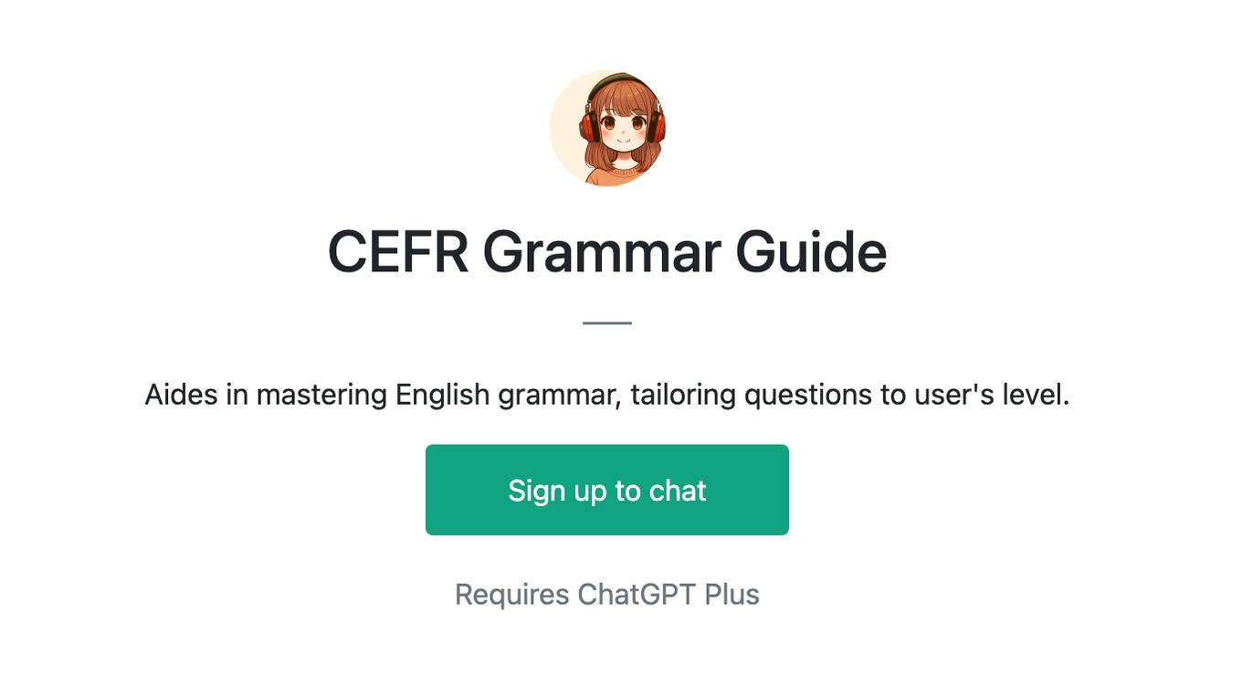 CEFR Grammar Guide Screenshot