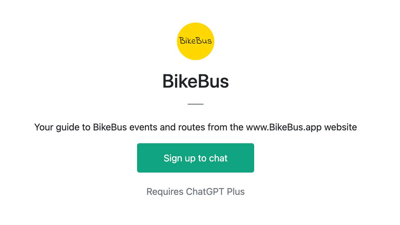 BikeBus Screenshot