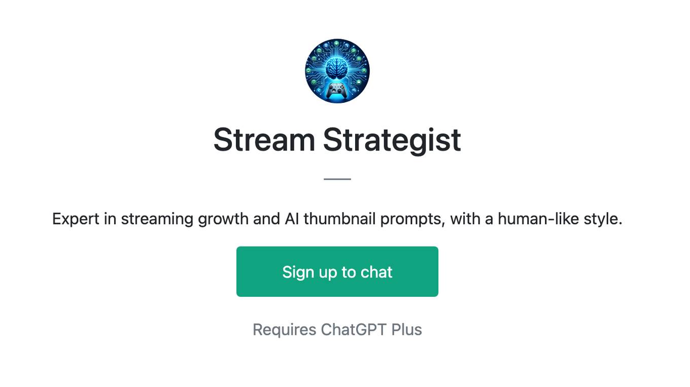 Stream Strategist Screenshot