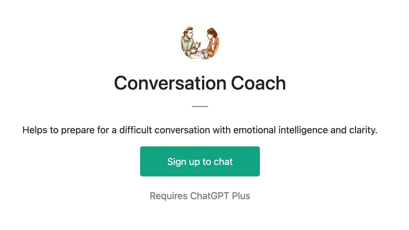 Conversation Coach Screenshot