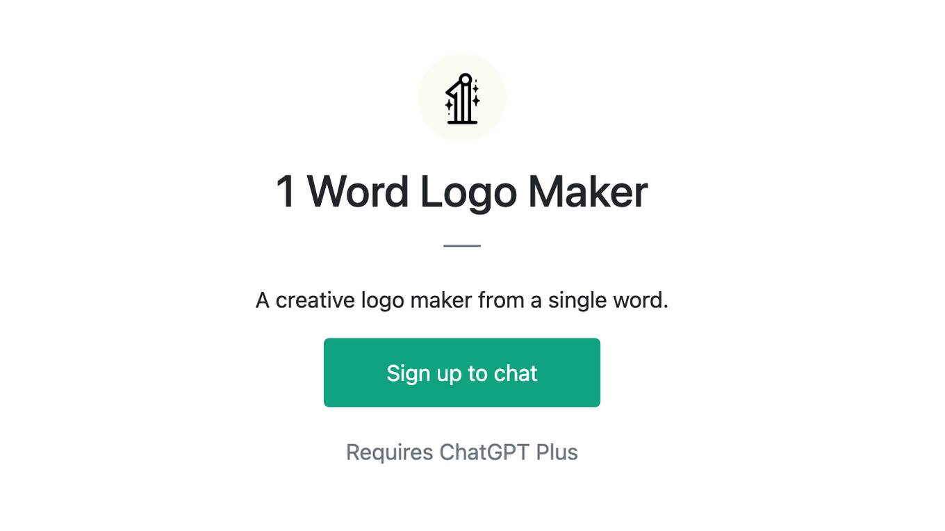 1 Word Logo Maker Screenshot