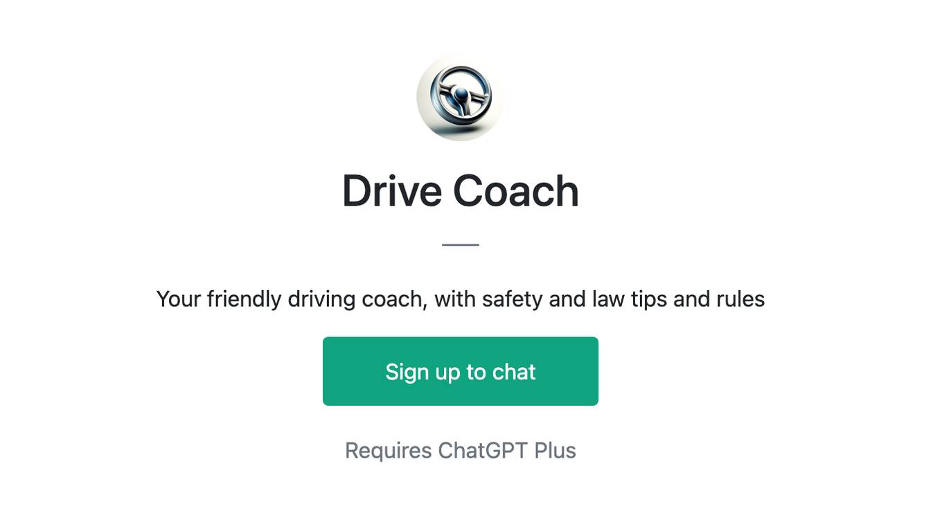 Drive Coach Screenshot