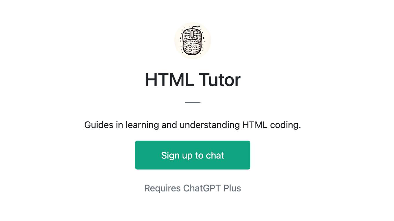 HTML Tutor Screenshot