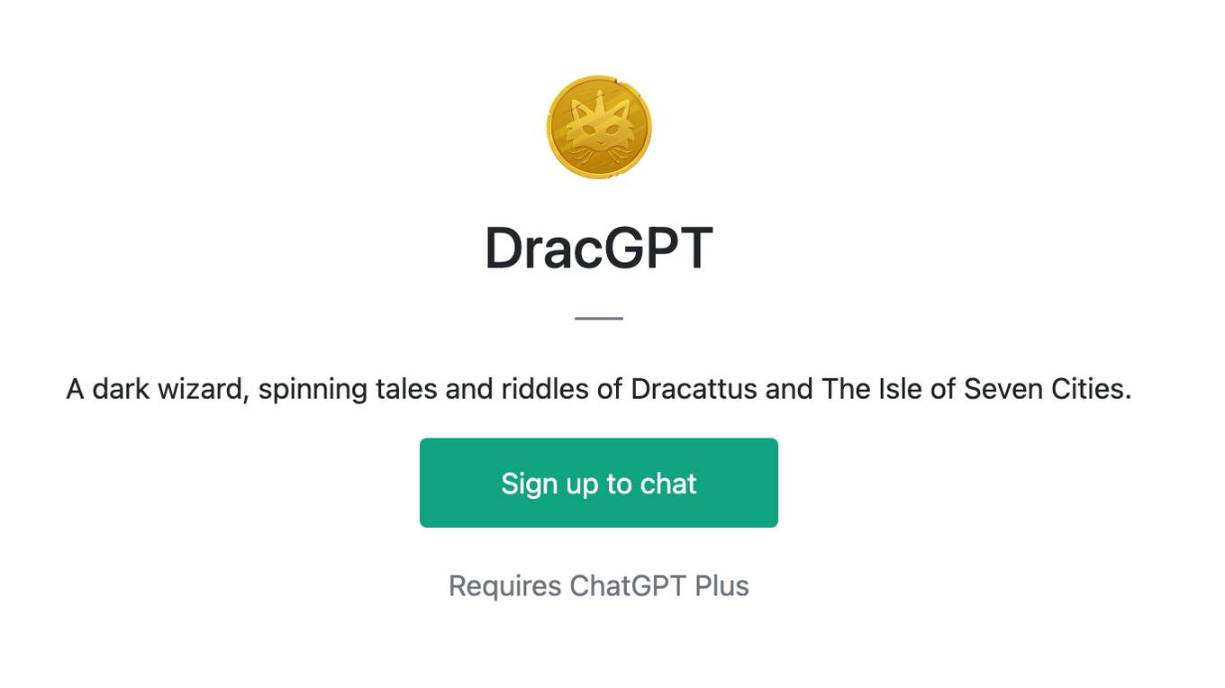 DracGPT Screenshot