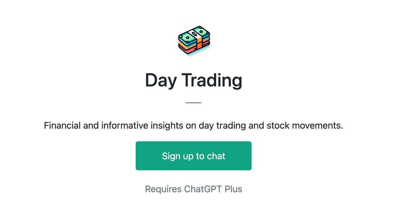 Day Trading Screenshot