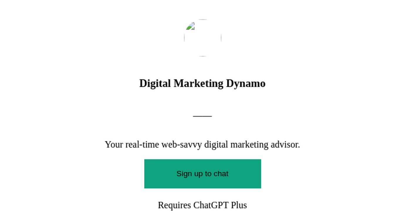 Digital Marketing Dynamo Screenshot