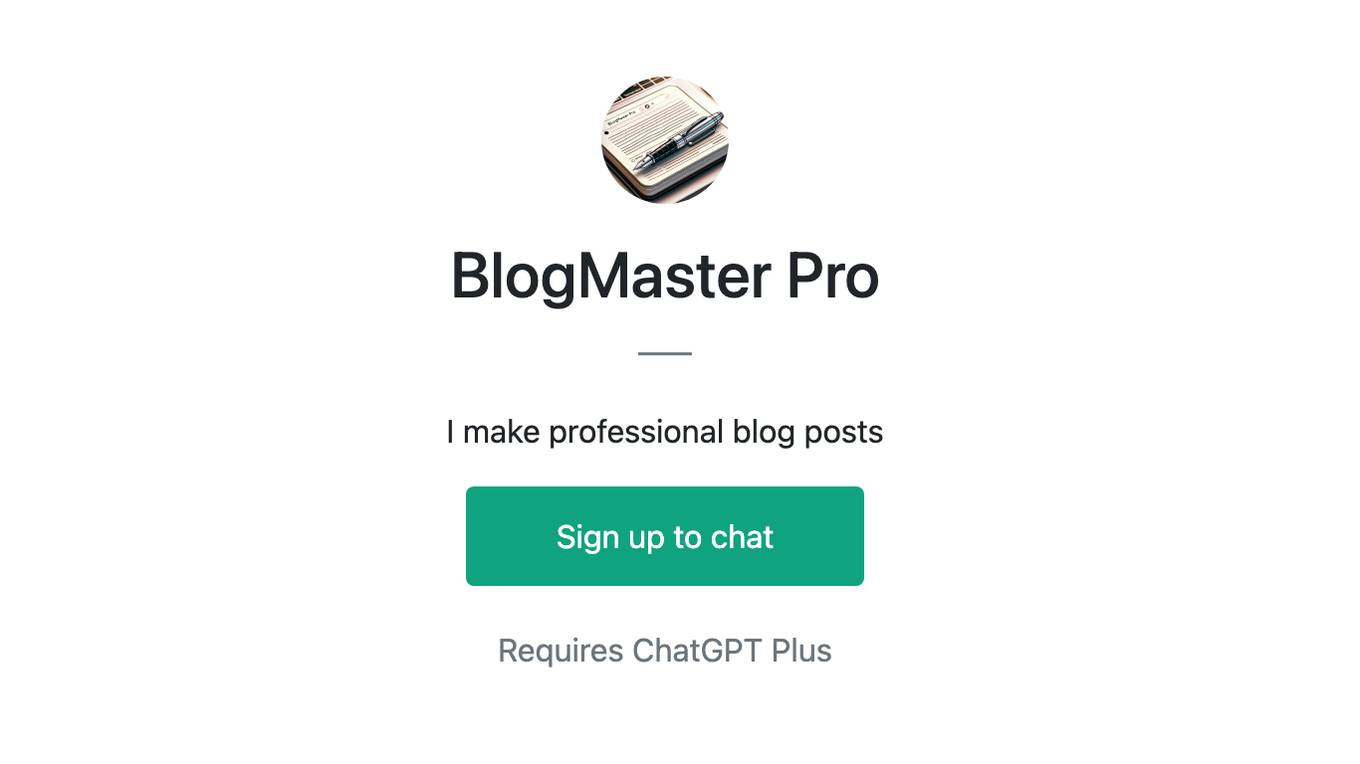 BlogMaster Pro Screenshot