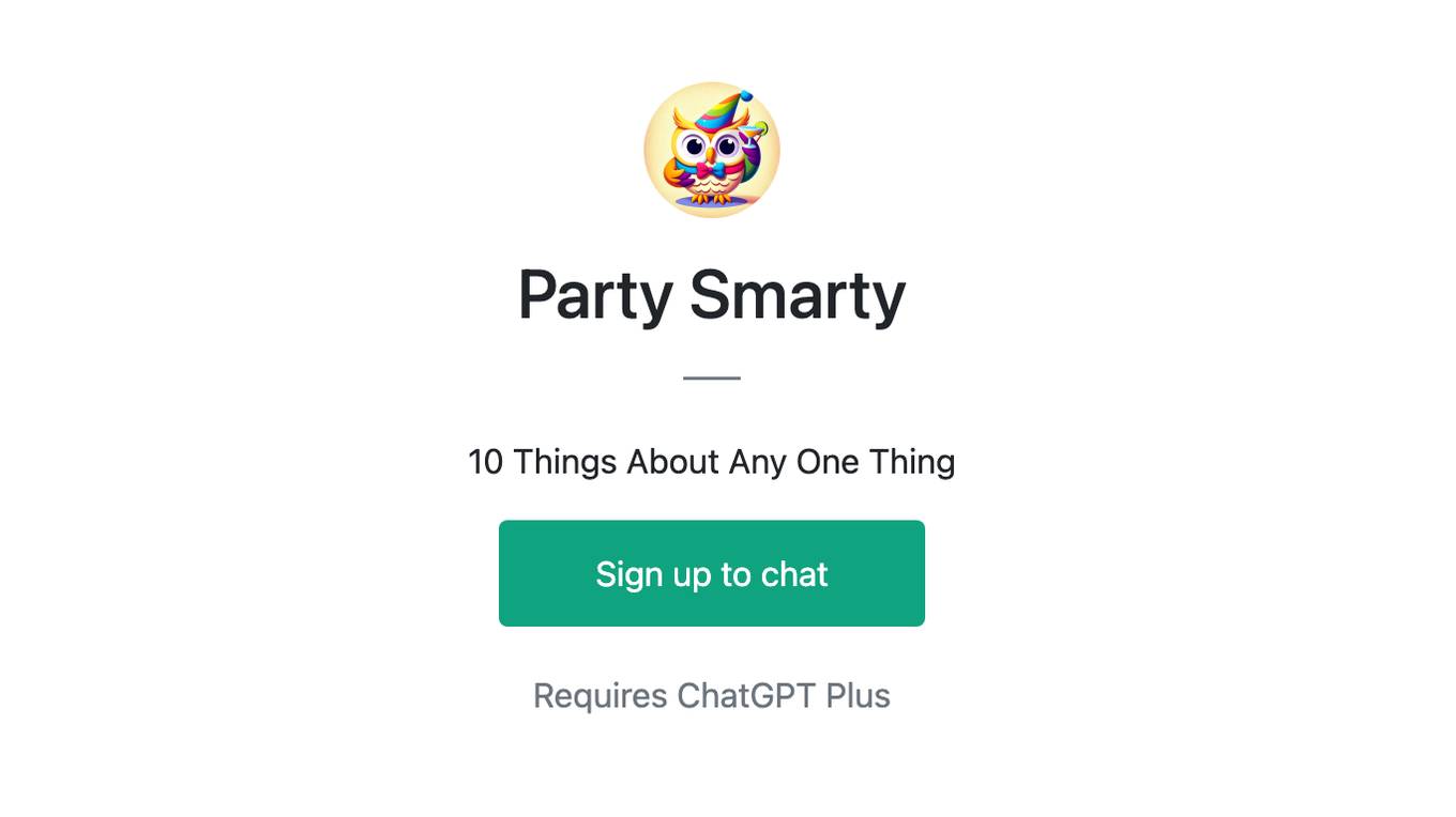 Party Smarty Screenshot