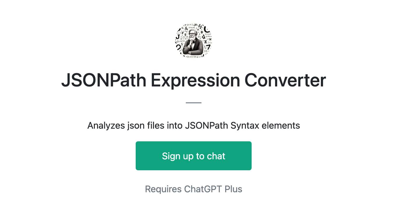 JSONPath Expression Converter Screenshot