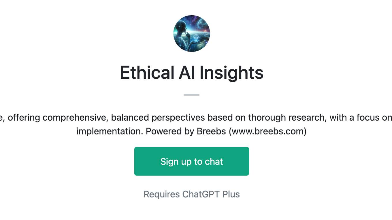 Ethical AI Insights Screenshot