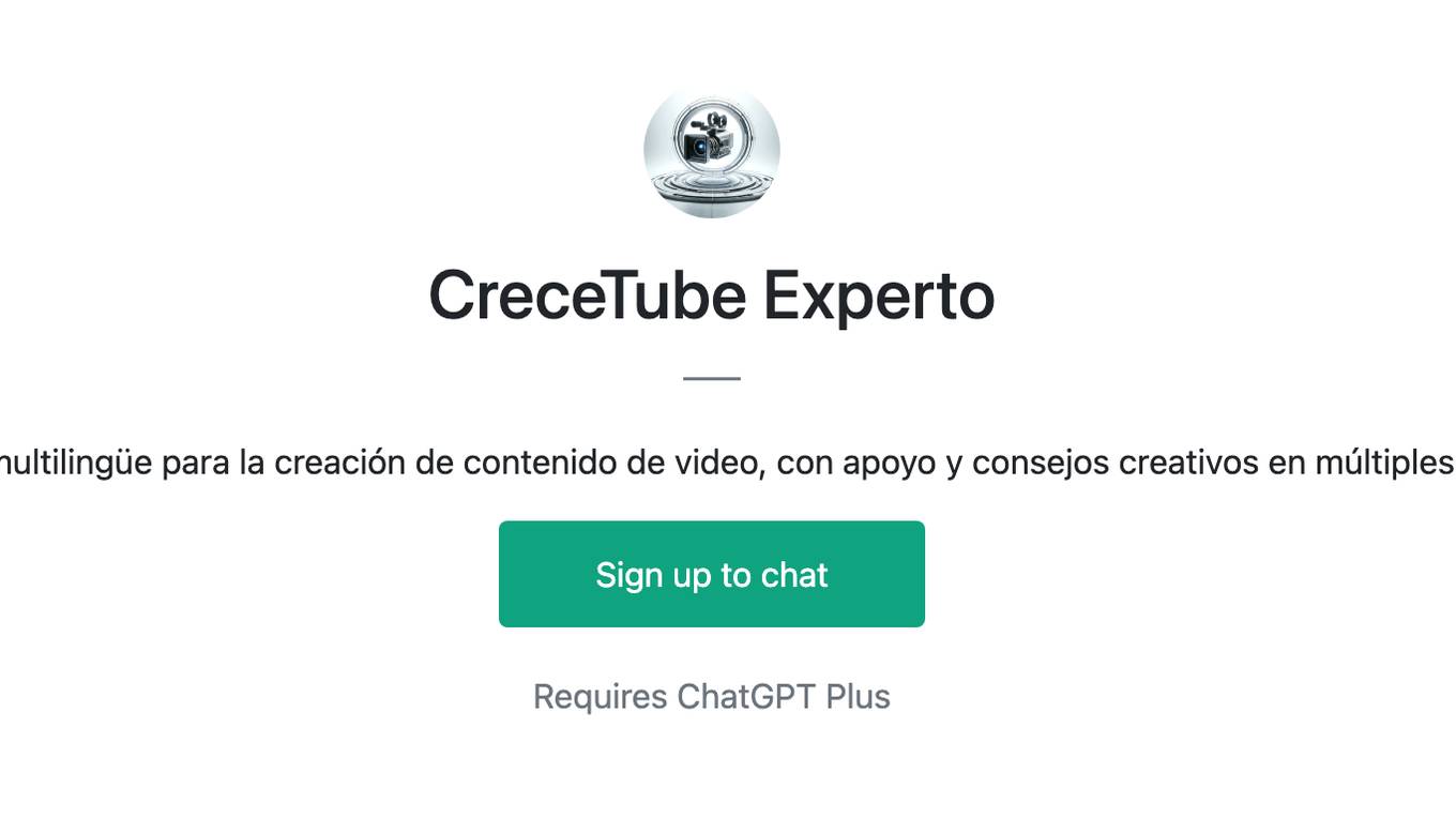 CreceTube Experto Screenshot