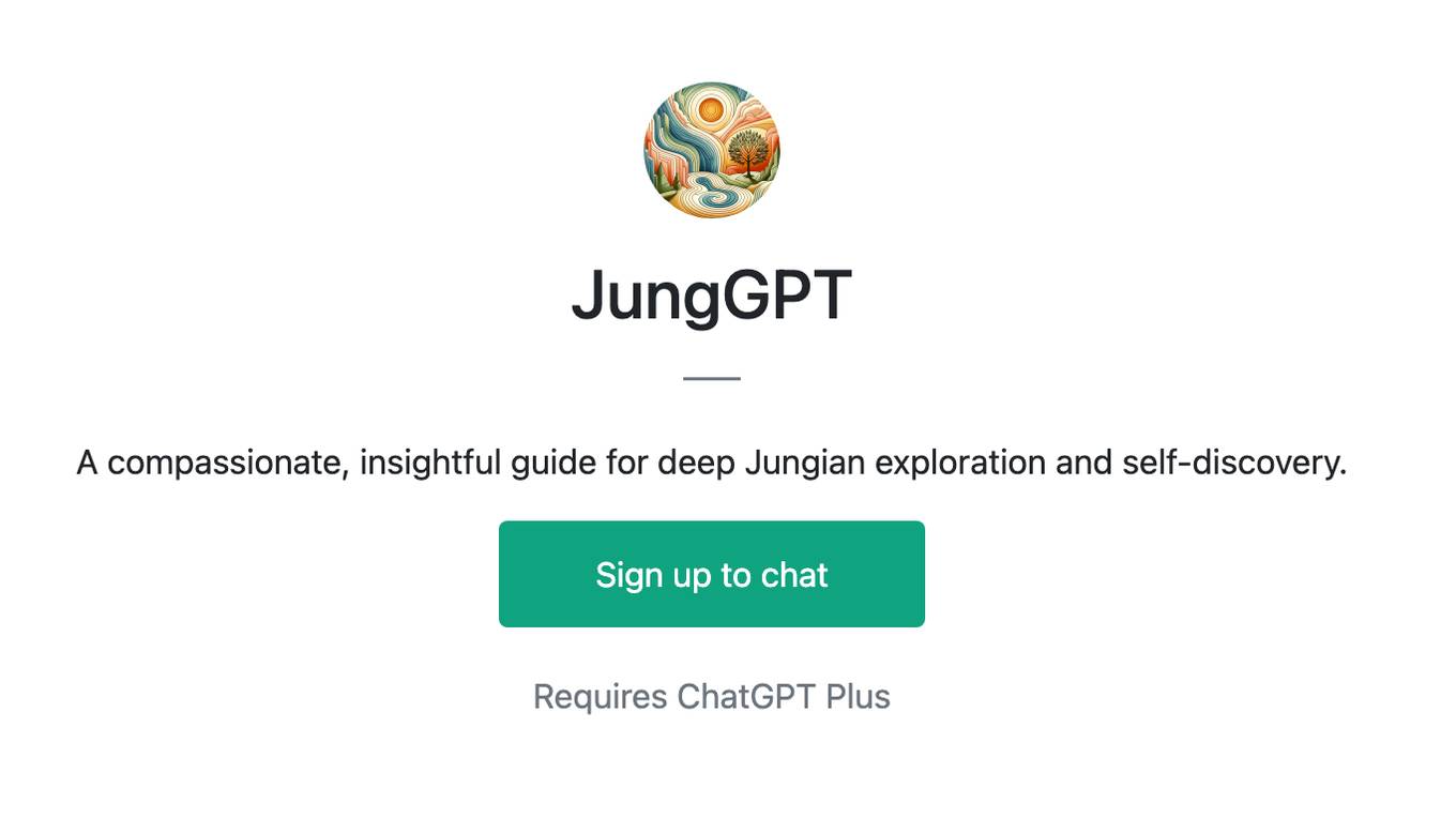 JungGPT Screenshot