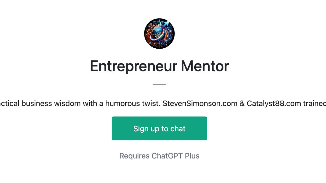 Entrepreneur Mentor Screenshot