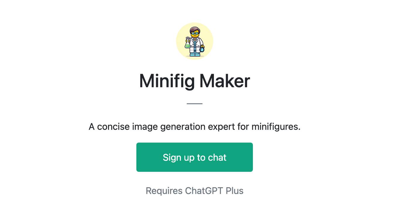 Minifig Maker Screenshot