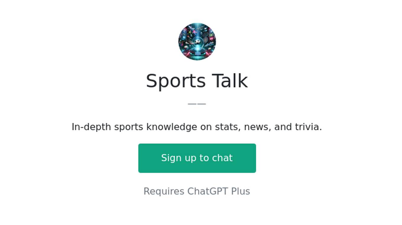 Sports Talk Screenshot