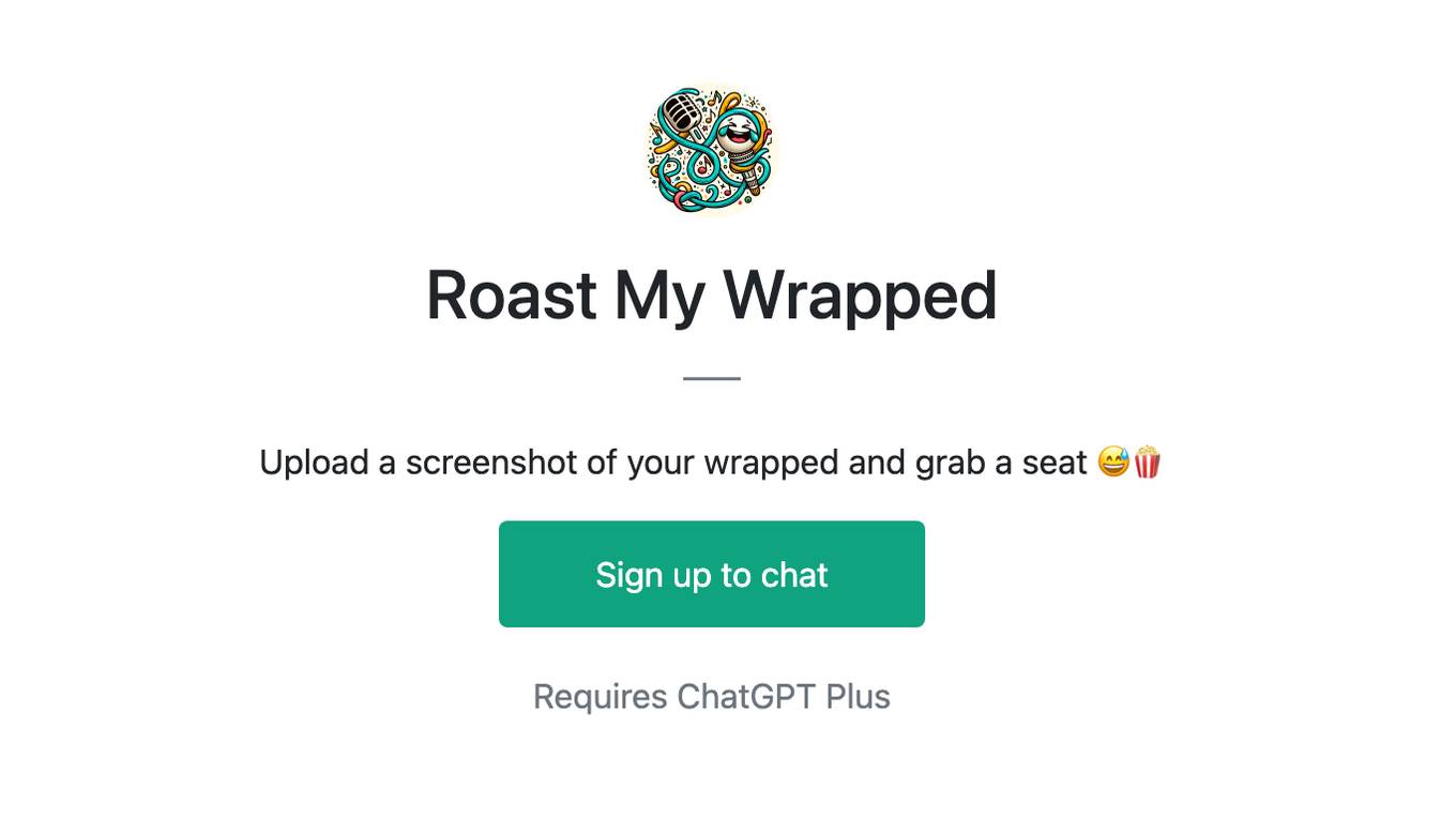 Roast My Wrapped Screenshot