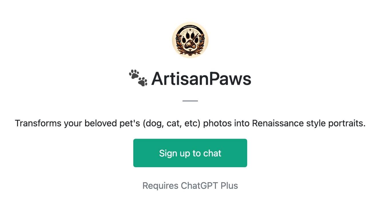 🐾 ArtisanPaws Screenshot