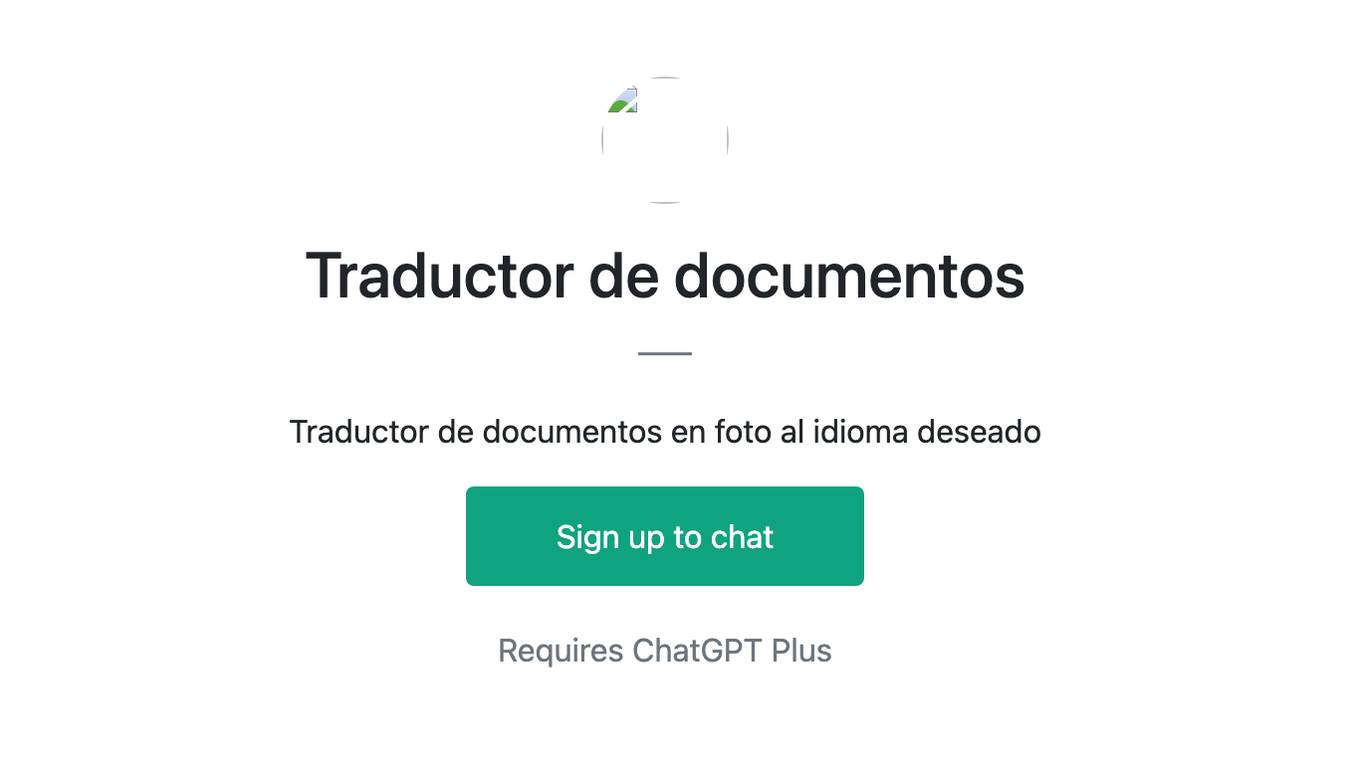 Traductor de documentos Screenshot