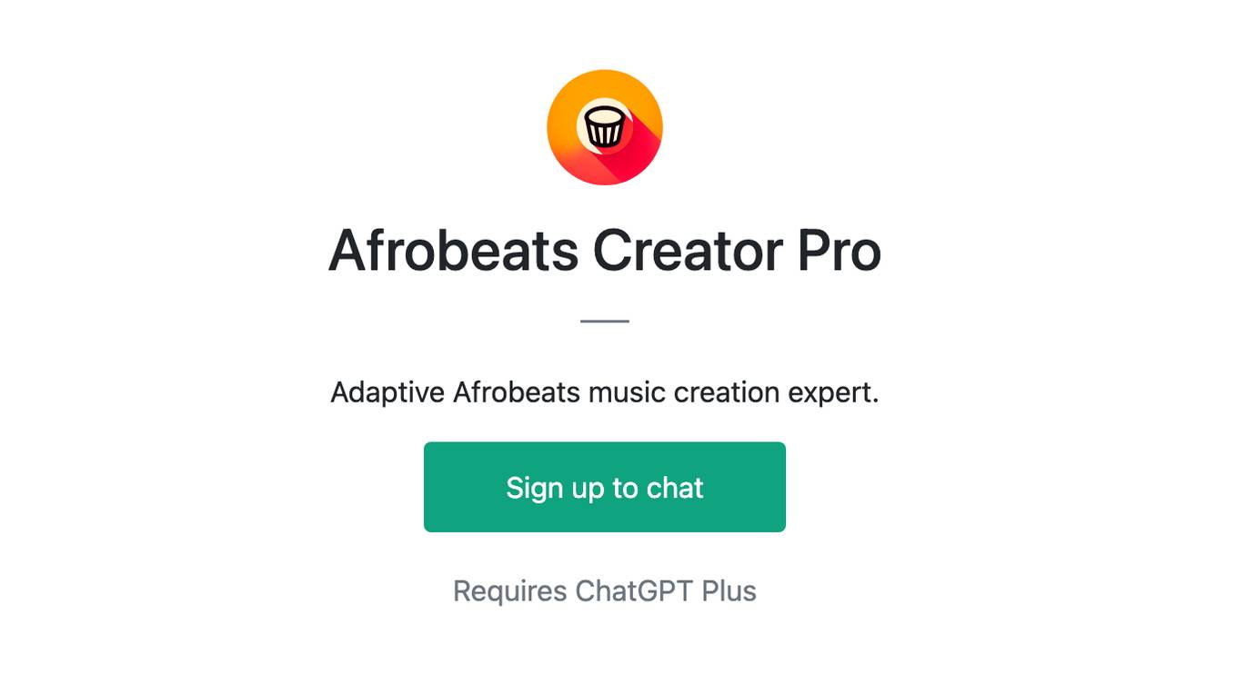 Afrobeats Creator Pro Screenshot