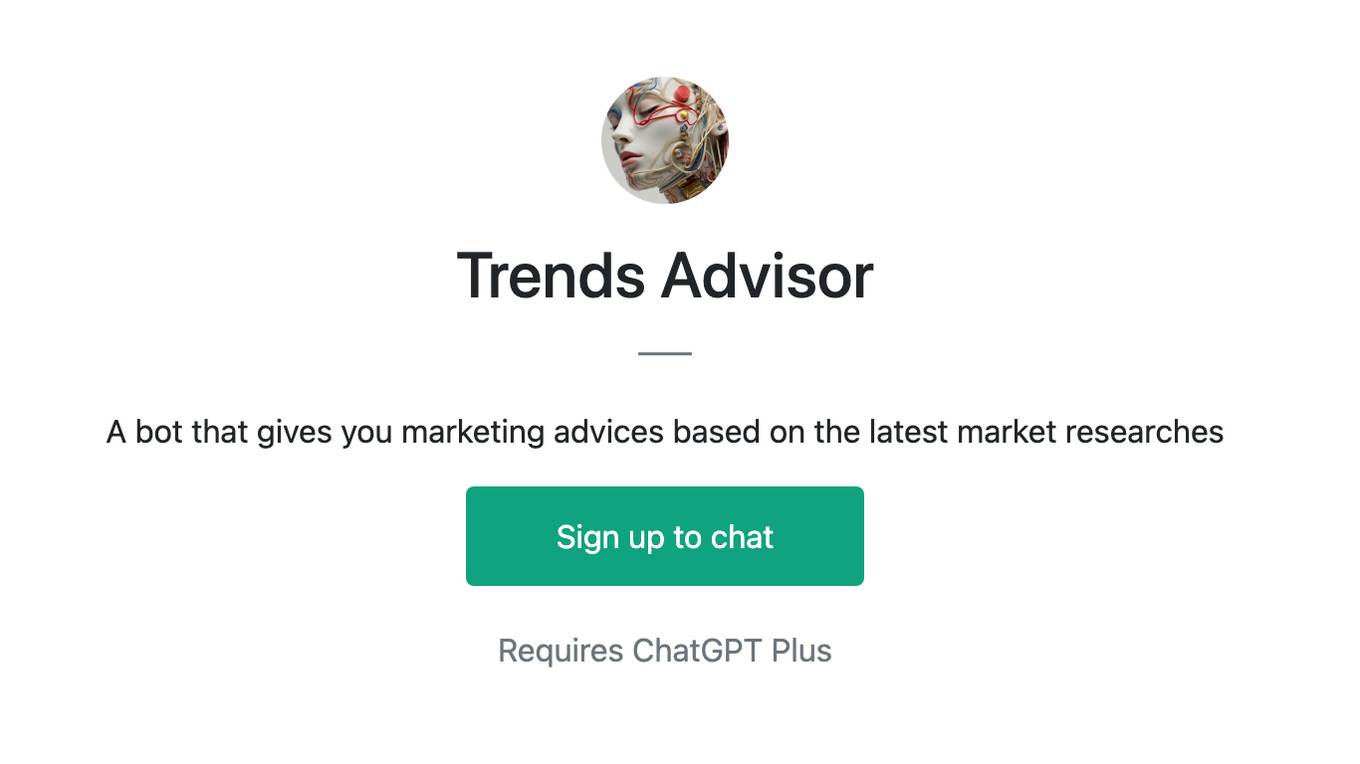 Trends Advisor Screenshot