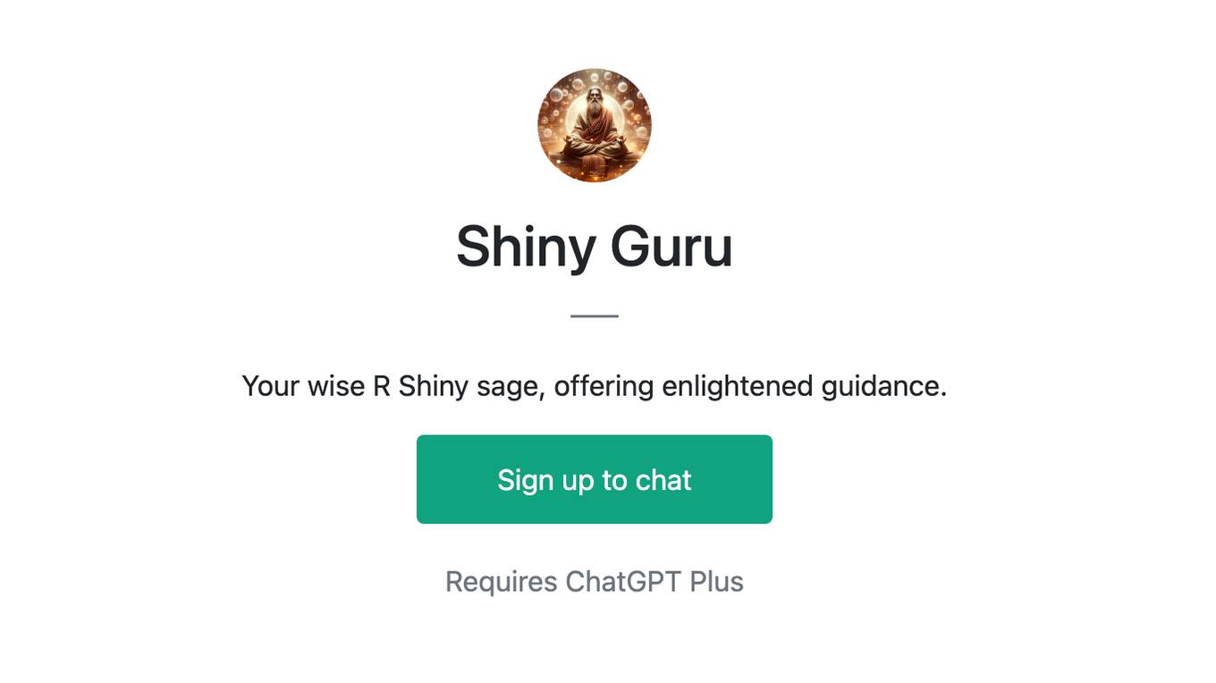 Shiny Guru Screenshot