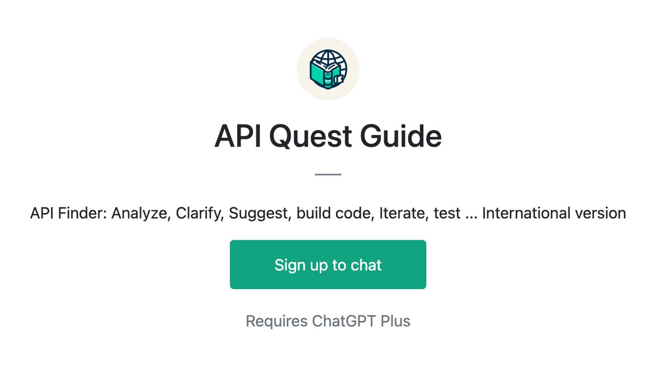 API Quest Guide Screenshot