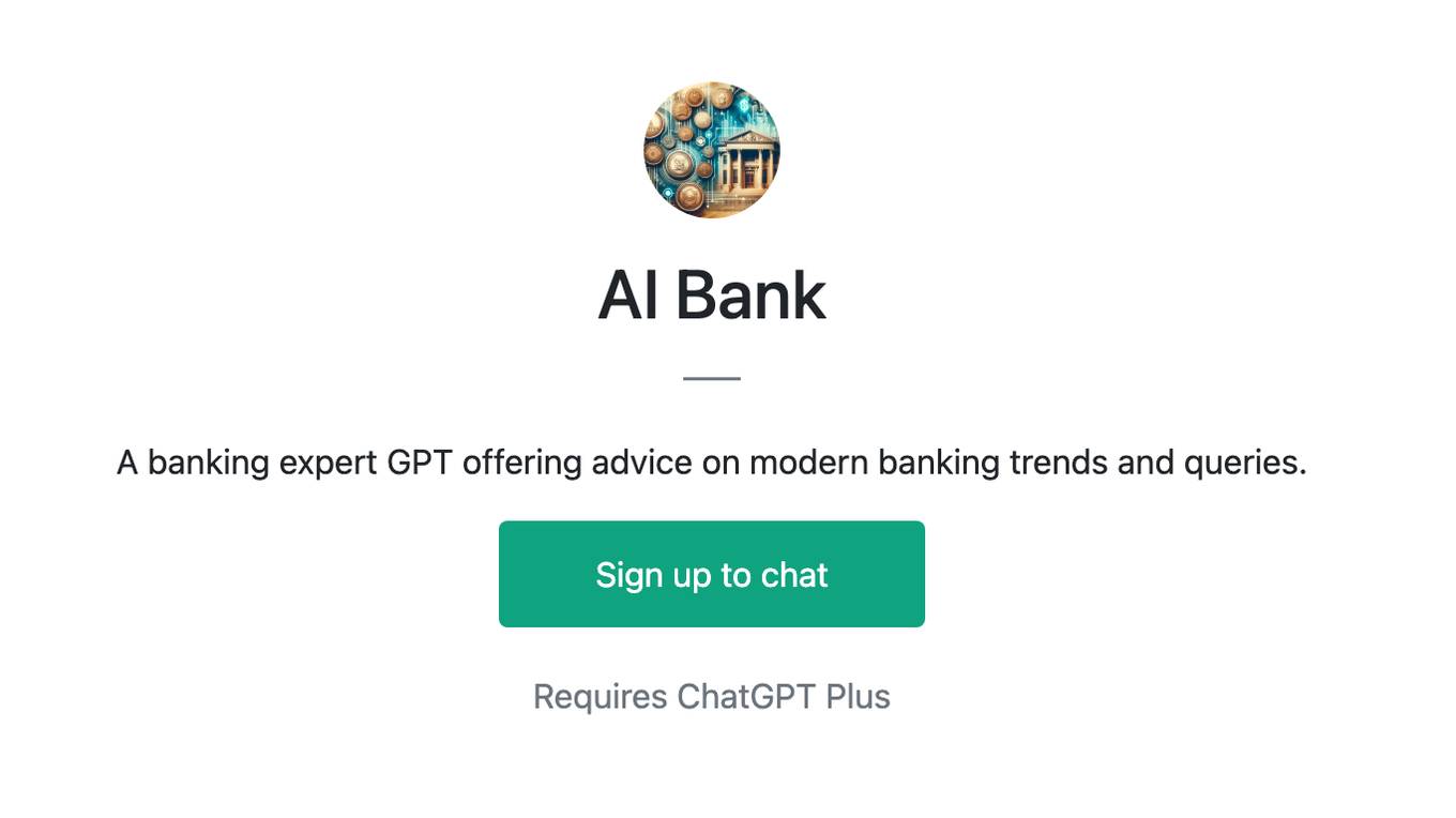 AI Bank Screenshot