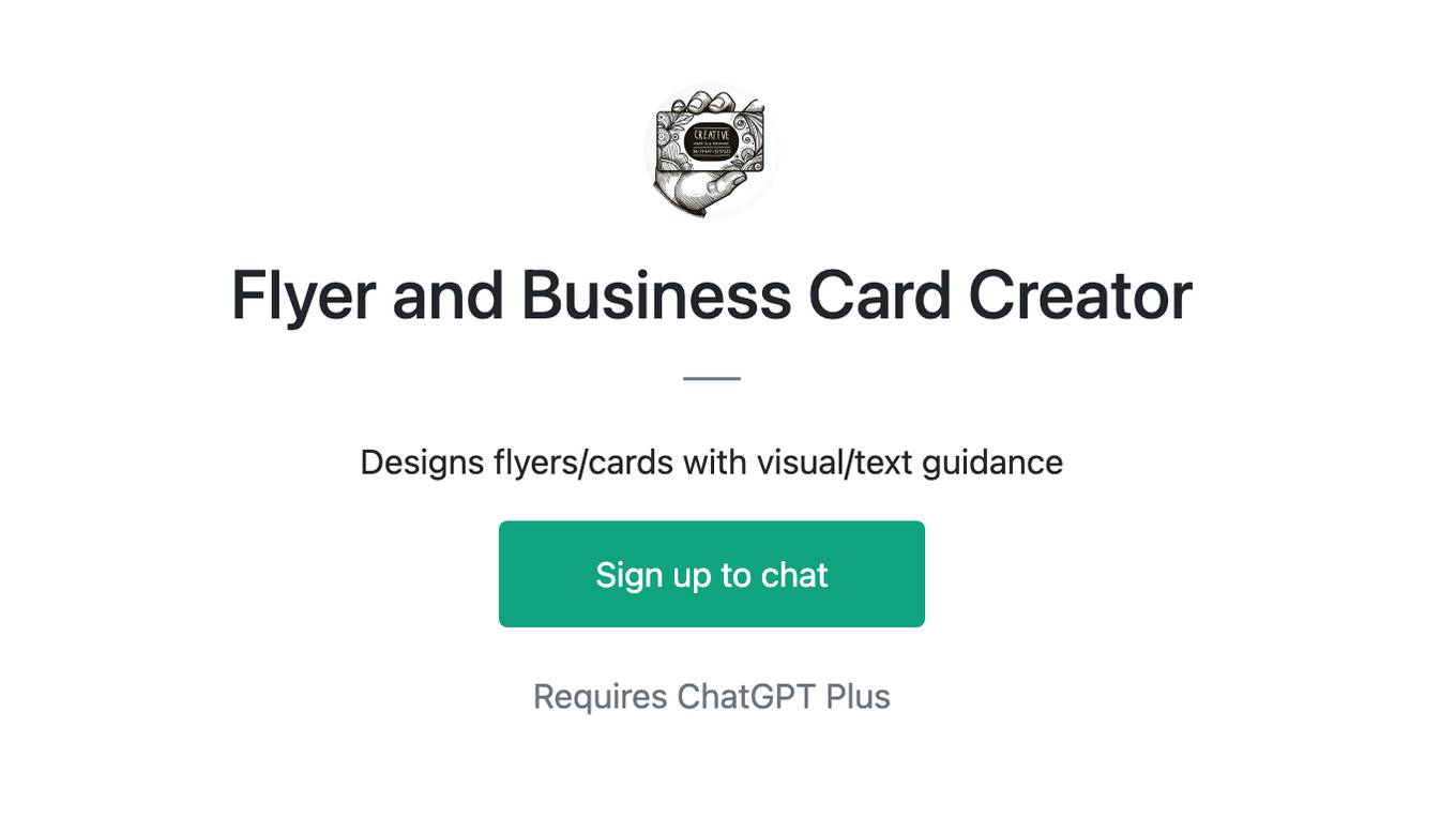 Flyer and Business Card Creator Screenshot