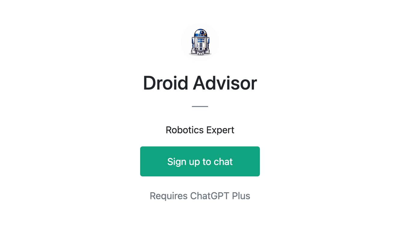 Droid Advisor Screenshot