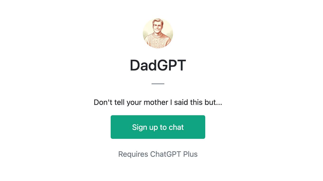 DadGPT Screenshot