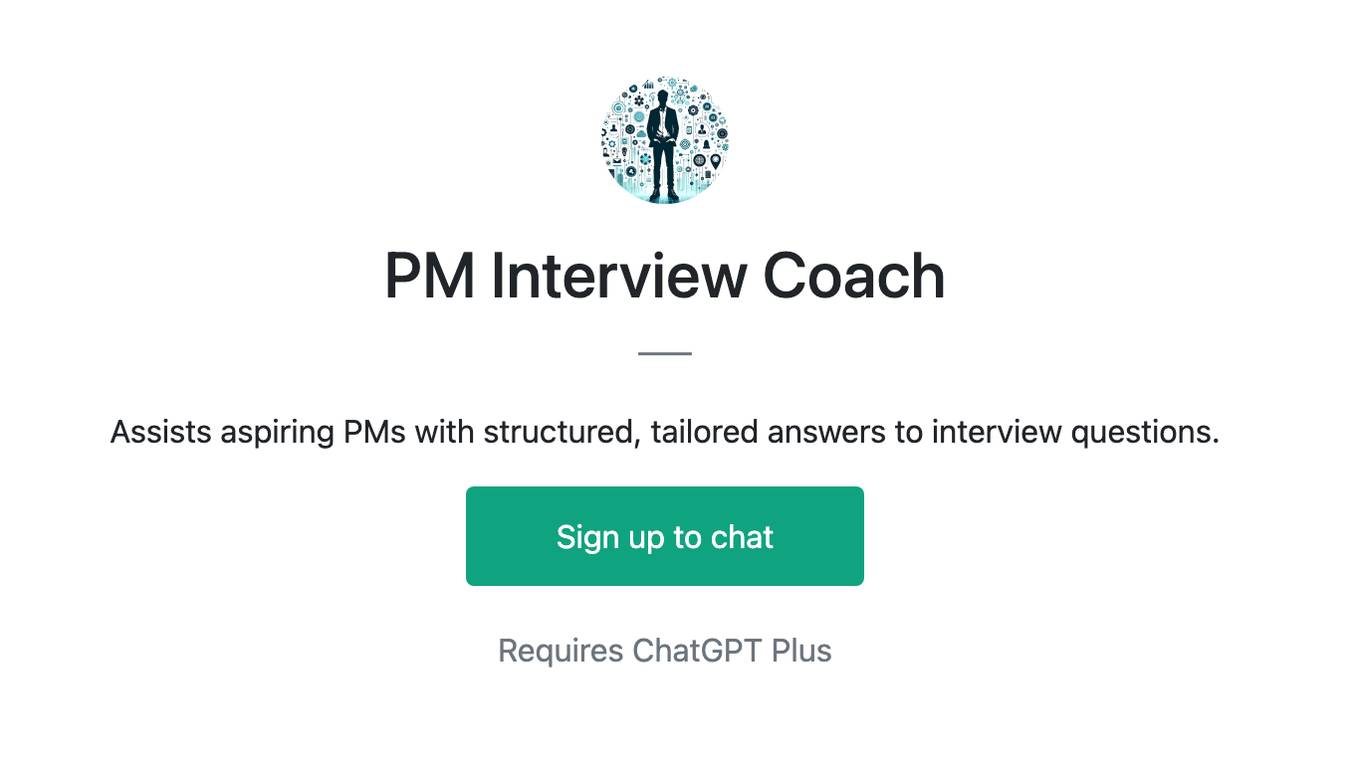 PM Interview Coach Screenshot