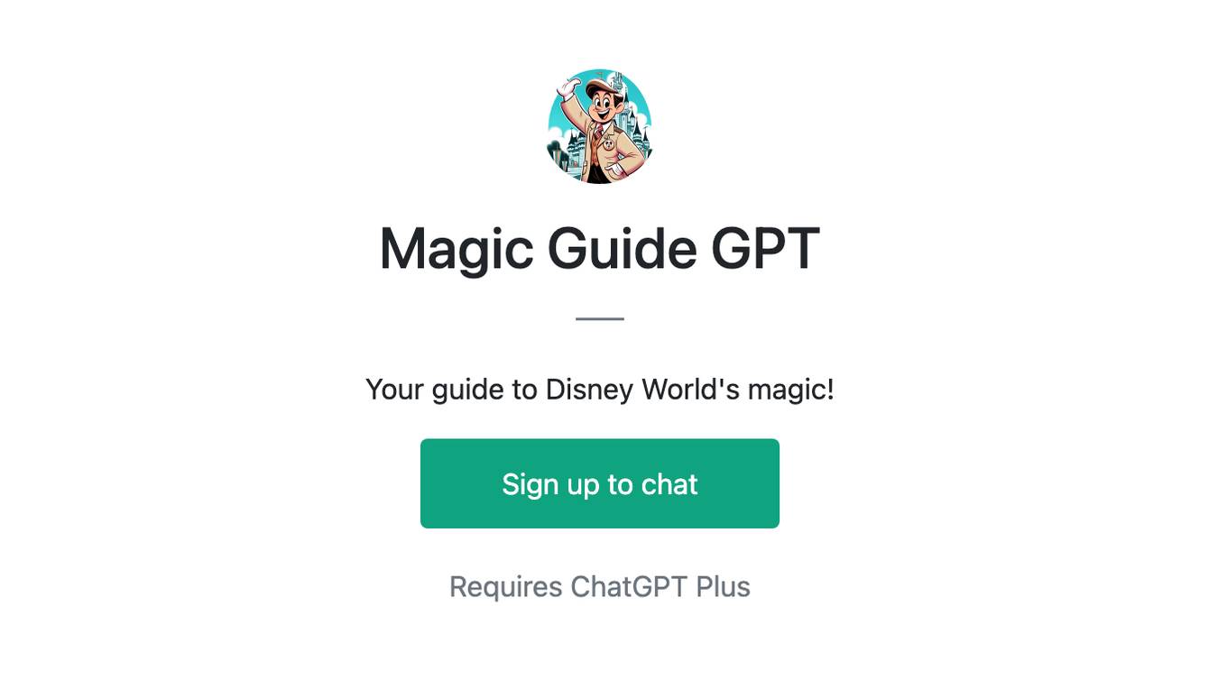 Magic Guide GPT Screenshot