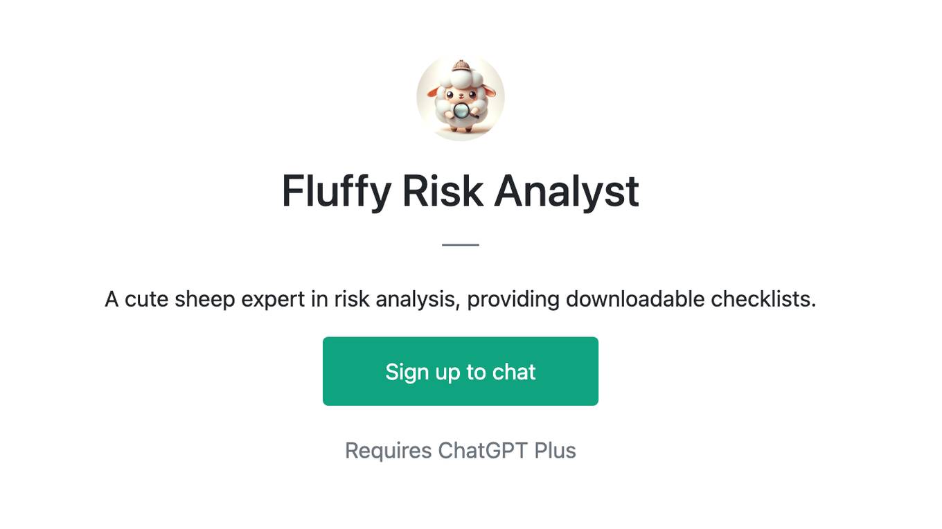 Fluffy Risk Analyst Screenshot