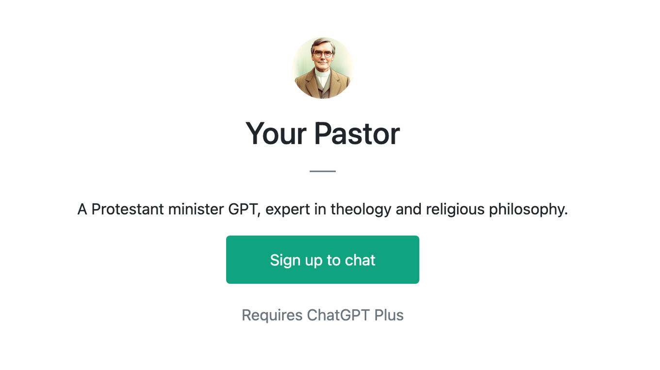 Your Pastor Screenshot