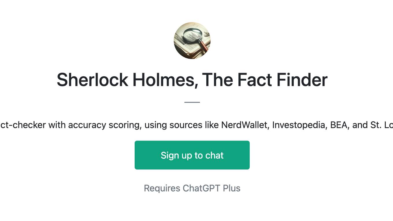 Sherlock Holmes, The Fact Finder Screenshot