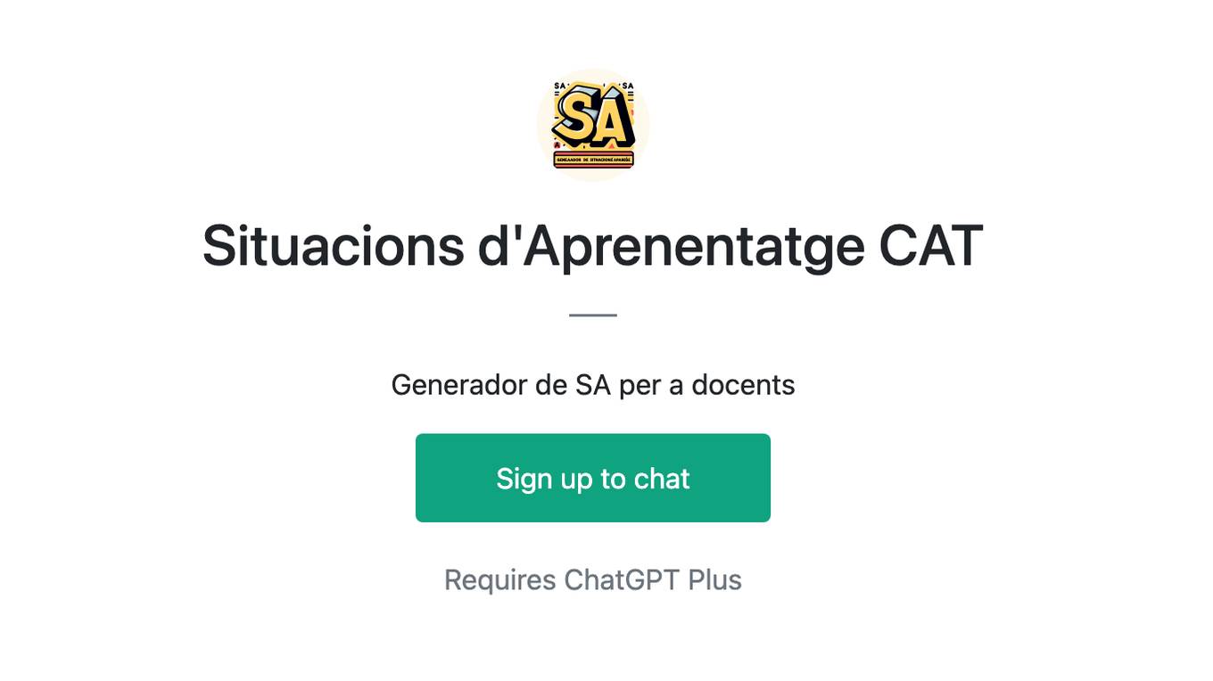 Situacions d'Aprenentatge CAT Screenshot