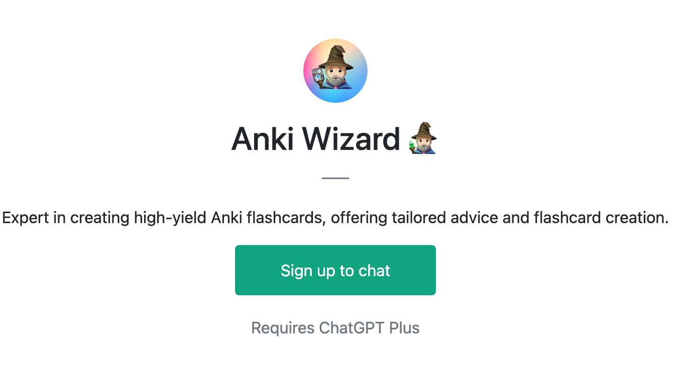 Anki Wizard 🧙🏻‍♂️ Screenshot