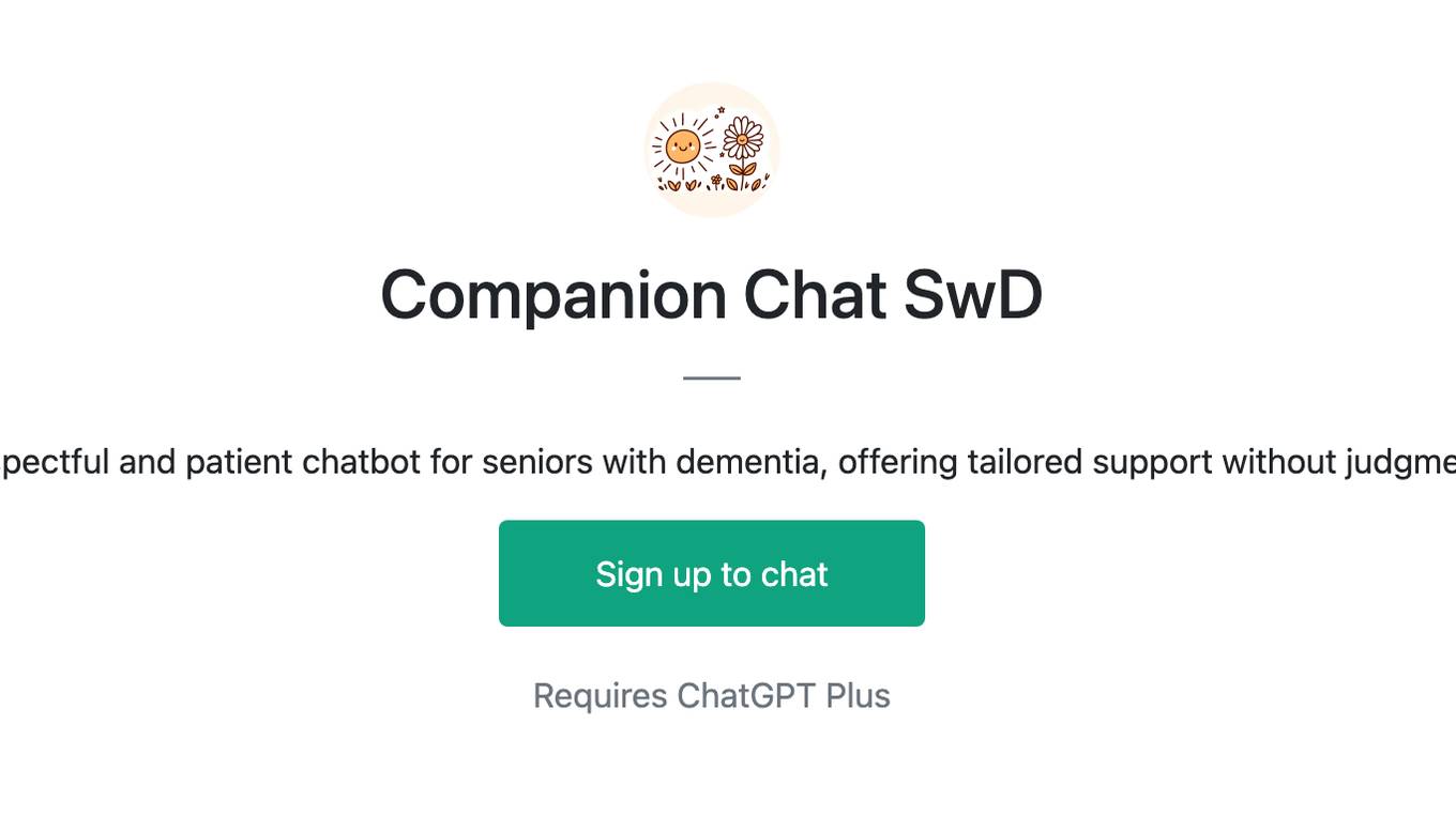 Companion Chat SwD Screenshot