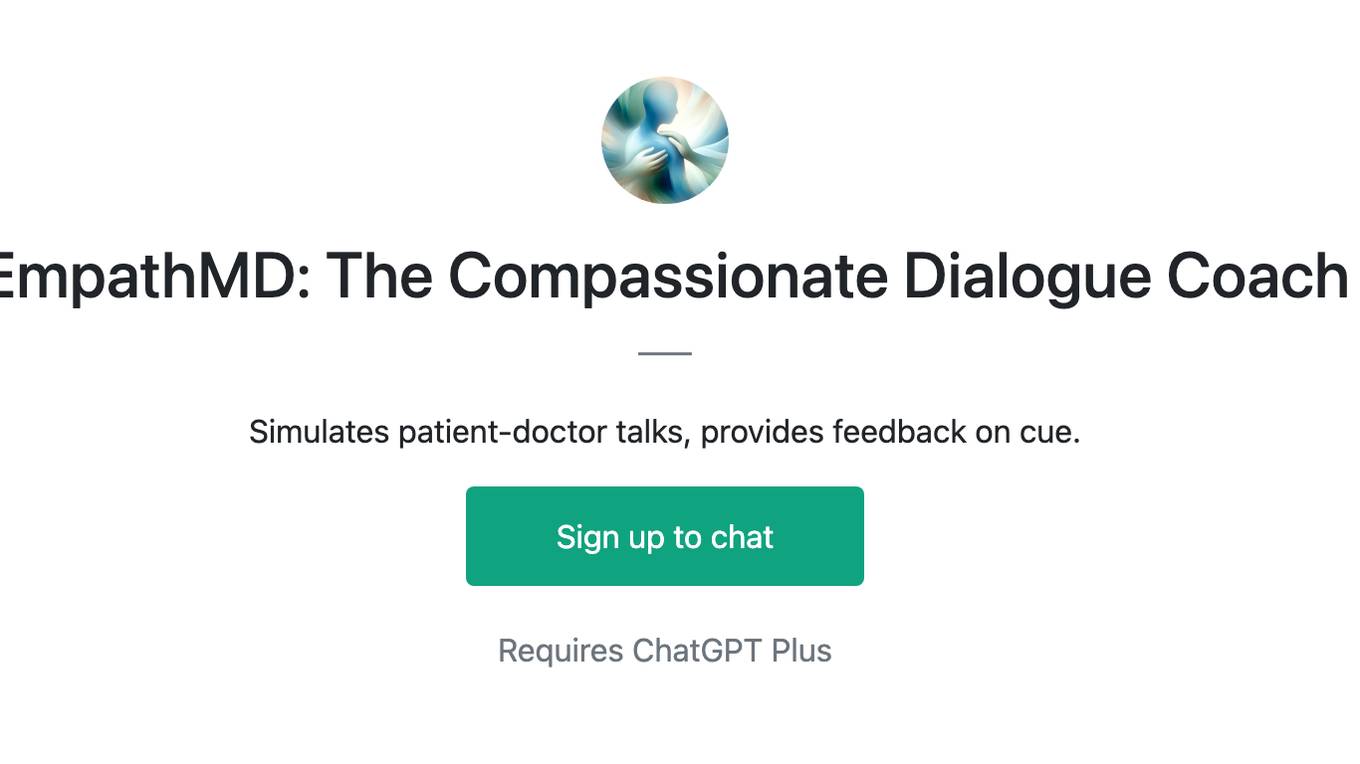 EmpathMD: The Compassionate Dialogue Coach Screenshot