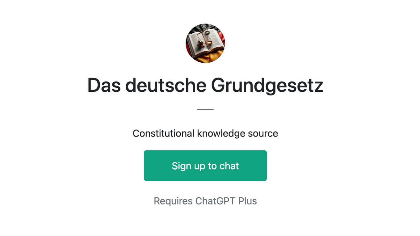 Das deutsche Grundgesetz Screenshot